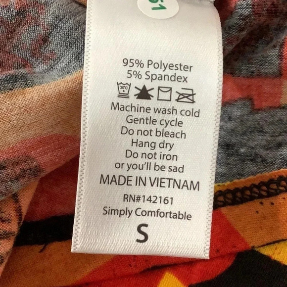 Disney LuLaRoe Collection Top Size Small New With Tags - Picture 5 of 7